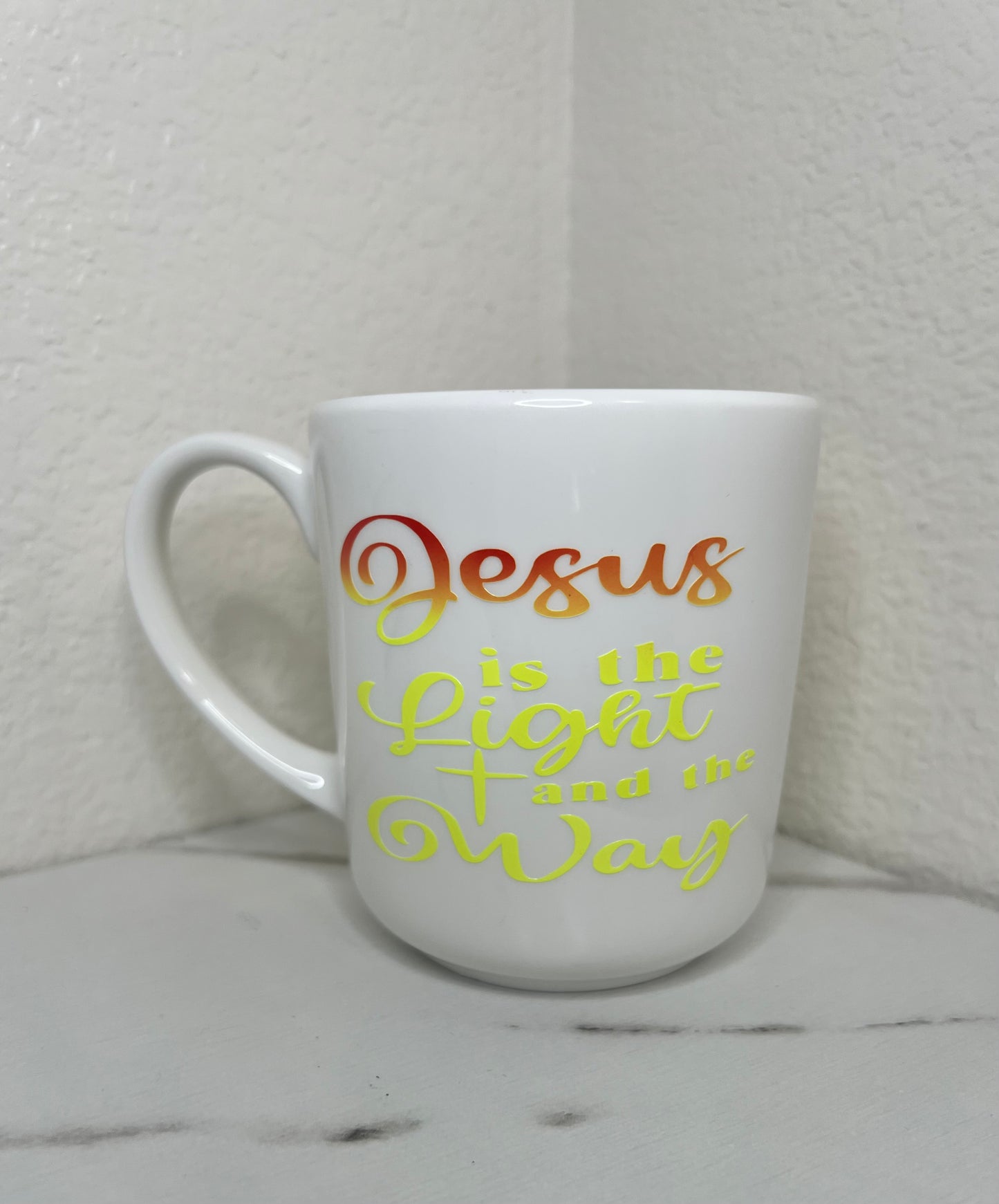 16 oz. "Jesus Is The Light And The Way" Hot Color Changing Mug