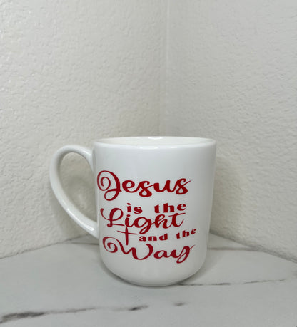 16 oz. "Jesus Is The Light And The Way" Hot Color Changing Mug