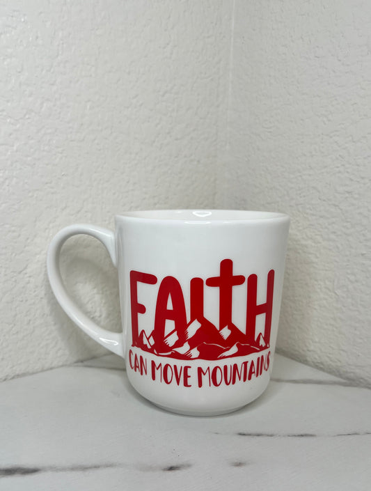 16 oz. "Faith Can Move Mountains" Hot Color Changing Mug