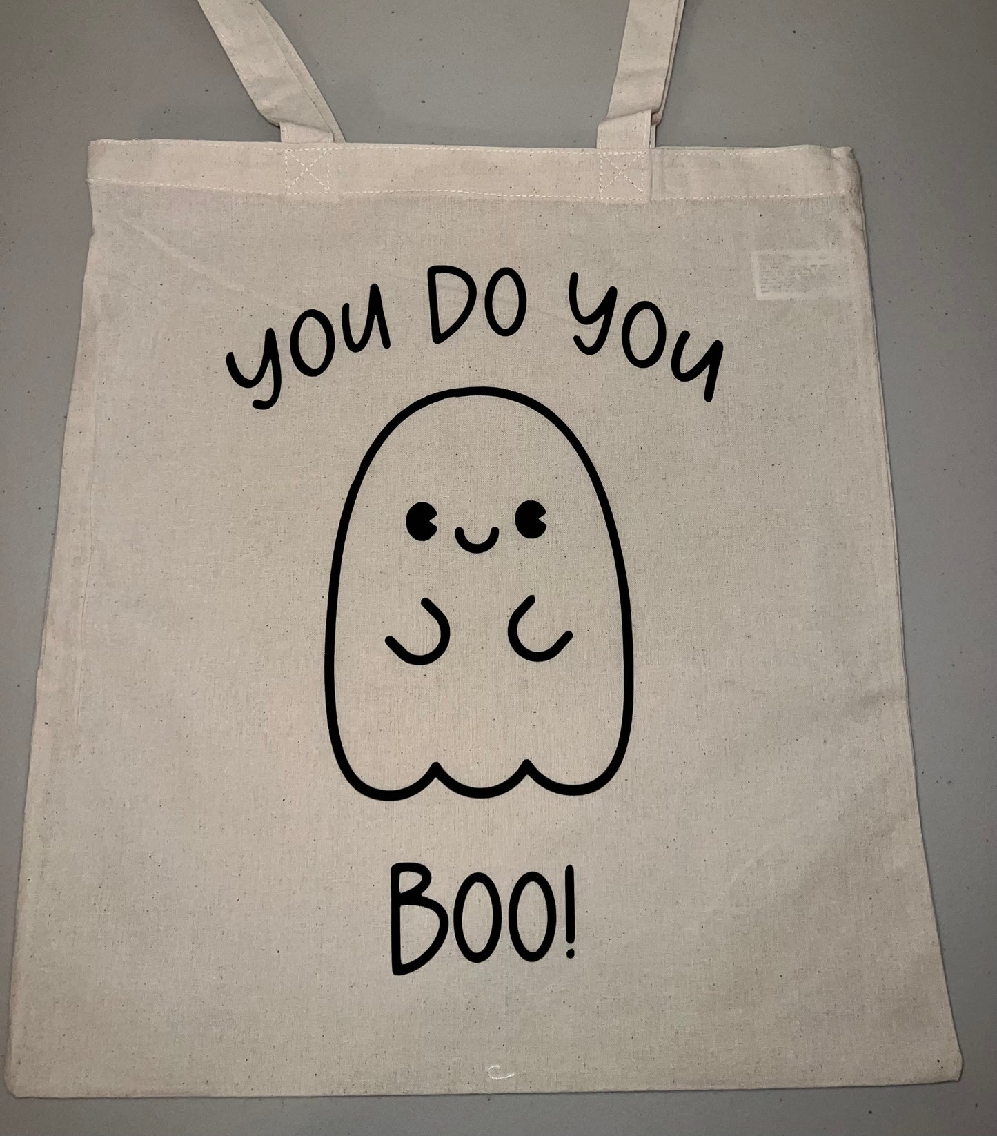 Custom "You Do You Boo" Tote Bag