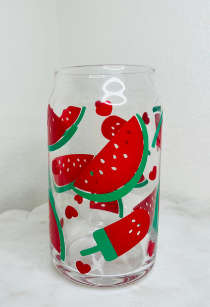 17 oz. Watermelon Beer Glass Cup